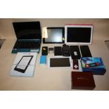 A QUANTITY OF ELECTRICALS TO INCLUDE LAPTOPS, MOBILE PHONES AND TABLETS, A/F