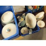 TWO BOXES OF ROYAL DOULTON DESERT STAR CHINA TO INCLUDE TUREENS