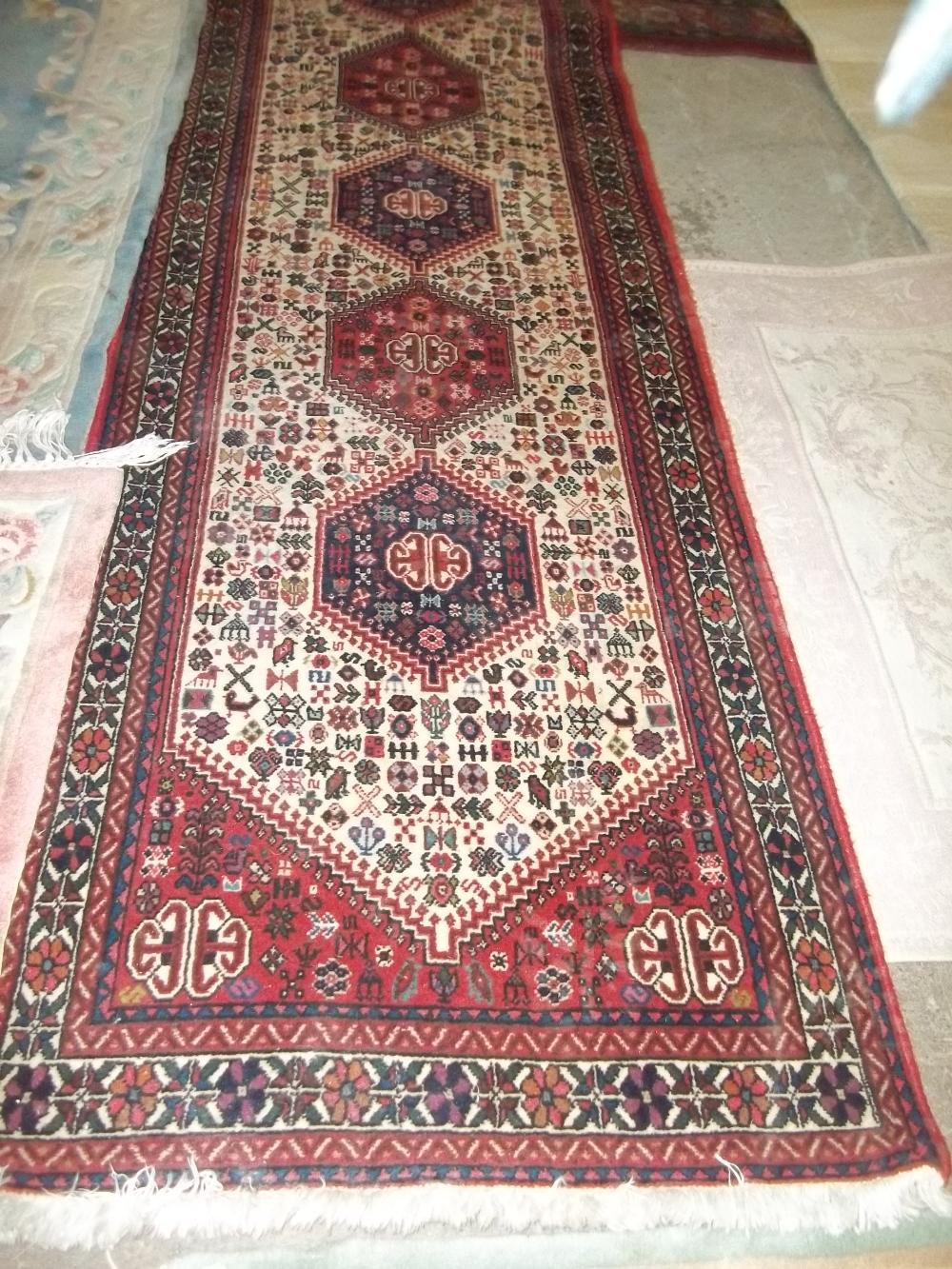 A SELECTION OF SEVEN RUGS - Image 3 of 5