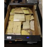 A BOX CONTAINING C. 25 CRAVEN DUNHILL TILES, SOME A/F