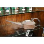 A COPPER WATERING CAN
