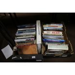 TWO TRAYS OF BOOKS - ART REFERENCE, DESIGN AND PERFORMING ARTS