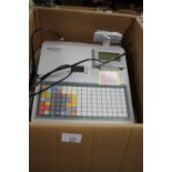 A SHARP ELECTRONIC CASH REGISTER XEA217W