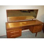 A RETRO G-PLAN DRESSING TABLE SIDEBOARD
