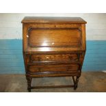 AN OAK WRITING BUREAU