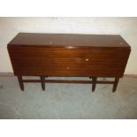 A RETRO SINGLE DROP LEAF HALL TABLE