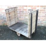 A VINTAGE SLINGSBY TROLLEY 105CM X 55 CM X 95 CM