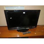 A PANASONIC 32" FLATSCREEN TV- REMOTE - HOUSE CLEARANCE