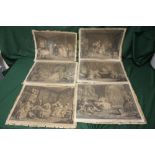 A COLLECTION OF UNFRAMED ENGRAVINGS ENTITLED MARRIAGE OH-LA-MODE