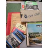 A COLLECTION OF RAILWAY INTEREST BOOKS AND MAGAZINES TO INCLUDE BRITISH RAILWAYS LMR DERBY 1960