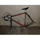 A CARLTON CYCLES LTD BICYCLE FRAME A/F