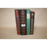 FOUR FOLIO SOCIETY BOOKS, LIFE OF HEROD, I CLAUDIUS, HISTORY OF ROME AND THE TWELVE CEASARS