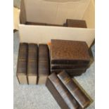 A BOX OF ODHAM'S PRESS CHARLES DICKENS BOOKS