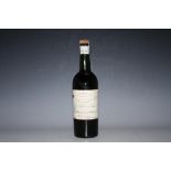 1 BOTTLE OF RUTHERFORD & CO VERY OLD EAST INDIA MADEIRA WINE, cork and seal very badly damaged,