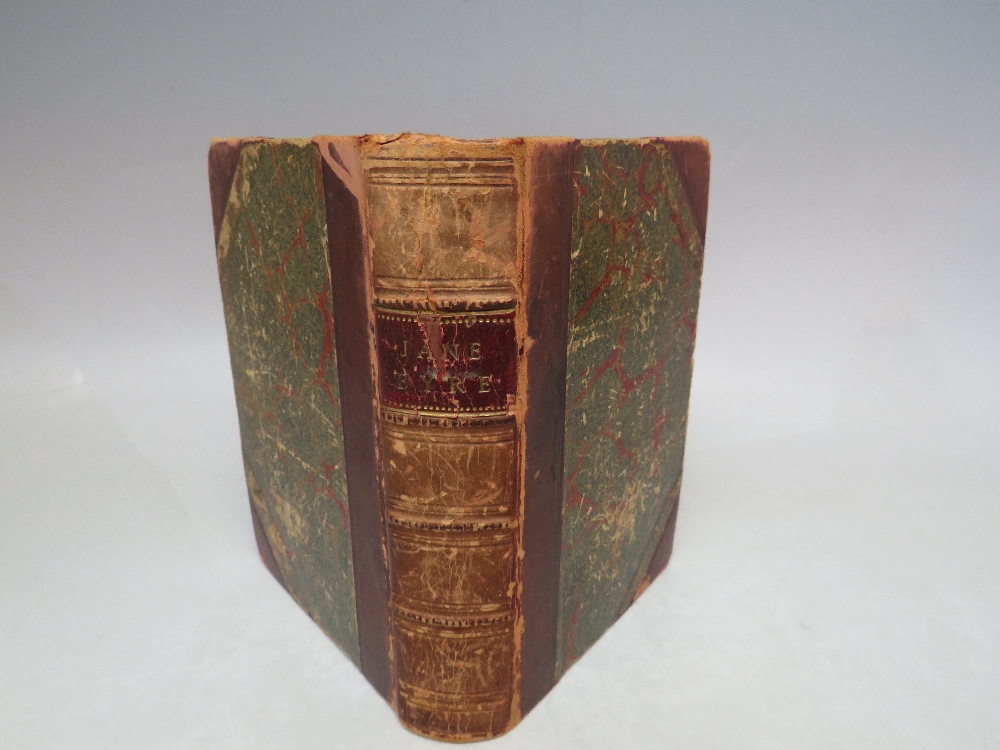 CHARLOTTE BRONTE 'JANE EYRE' AN AUTOBIOGRAPHY BY CURRER BELL, LONDON, SMITH, ELDER AND CO. DATED - Image 8 of 8