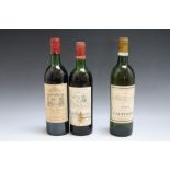 1 BOTTLE OF CHATEAU CITRAN HAUT MEDOC 1979, top shoulder, 1 bottle of Chateau La Joncarde 1976,