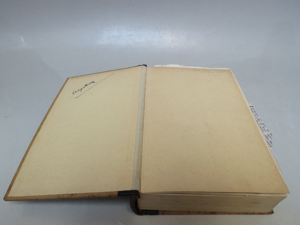 ADOLF HITLER "MEIN KAMPF" GERMAN EDITION DATED 1938, with later signature - Image 6 of 7