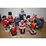 A COLLECTION OF ROBERT HARROP 'DOGGIE PEOPLE' FIGURES, COMPRISING DP178 'BULLDOG WE ARE NOT AMUSED',