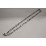 A STERLING SILVER NECK CHAIN APPROX WEIGHT - 39.3G