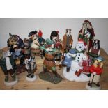 A COLLECTION OF ROBERT HARROP 'DOGGIE PEOPLE' FIGURES, COMPRISING DPG04 'GERMAN SHEPHERD SHERIFF