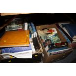 A LARGE QUANTITY OF ASSORTED BOOKS