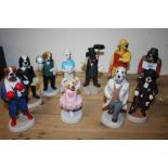 A COLLECTION OF ROBERT HARROP 'DOGGIE PEOPLE' FIGURES, COMPRISING CC160B 'SPRINGER SPANIEL