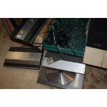 A BANG & OLUFSEN BEOMASTER 3300, BEOCORD 3300 AND BEOGRAM 3300 WITH REMOTE, ACCESSORIES AND TWO