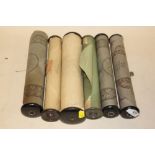 A COLLECTION OF SIX VINTAGE PIANOLA ROLLS