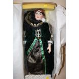 A LARGE MODERN BOXED ALBERON DOLL