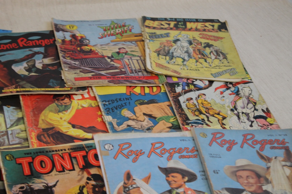 WILD WEST THEMED COMICS to include "Roy Rogers" Vol. 1 #19, #28, #29, #37, #38, #39, "Roy Rogers' - Image 3 of 5