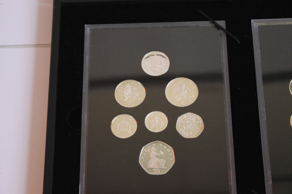 ROYAL MINT 2008 SILVER PROOF SETS - Emblems of Britain and Royal Shield of Arms in case with - Image 2 of 3