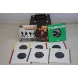 SEVENTEEN BEATLES' SINGLES to include Twist & Shout Mono EP, Love Me Do picture disc, Forty one
