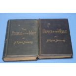 H. RIDER HAGGARD - 'THE PEOPLE OF THE MIST' 1894 AND 'HEART OF THE WORLD', 1896, both published by