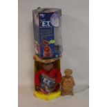 A BOXED E.T INTERACTIVE TOY, together with a similar example