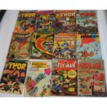 1960S MARVEL, DC COMICS ETC. to include "The Amazing Spider-Man" #46, #77, "Sgt. Fury and his