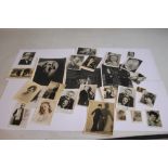 A VERA LYNN SIGNED PHOTOGRAPH, together with a collection of various photographs of movie stars