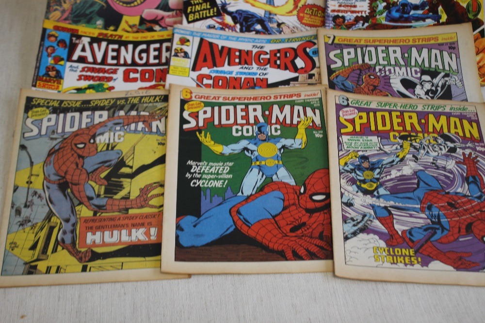 MARVEL SPIDER-MAN COMICS, mainly 1970s / 1980s together with various others from the same era, " - Image 4 of 4
