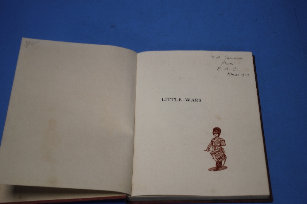 H. G. WELLS - 'LITTLE WARS', published by Frank Palmer, Red Lion Court, London, dated July 1913, - Image 2 of 5