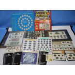 A COLLECTION OF COINS AND TOKENS, to include UNC issues, Thailand sets etc.