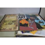 A QUANTITY OF POSTERS TO INCLUDE ATHENA LATE 1970S EXAMPLES, Science Fiction monthly, reproduction