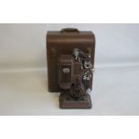 A SIMPLEX AMPRO LTD. IMPERIAL MODEL FILM PROJECTOR, in original fitted carry case, not tested