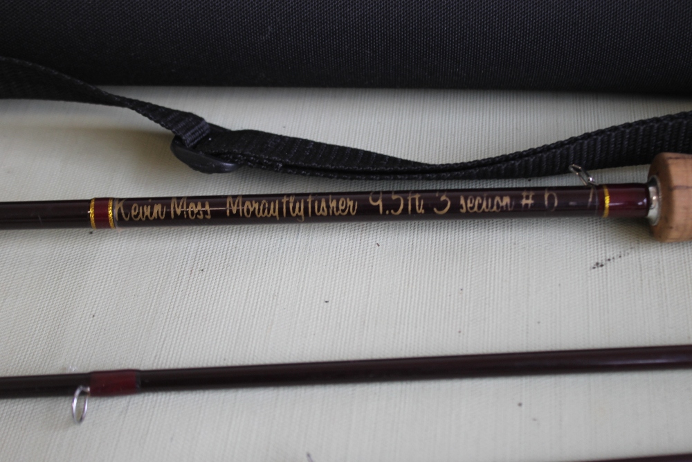 A KEVIN MOSS "MORAY FLY FISHER" 9.5 FT FLY ROD - Image 2 of 4