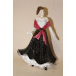 A ROYAL WORCESTER 'LADIES OF THE ISLES' SIAN FIGURE