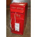 ***A RED ROYAL MAIL POST BOX