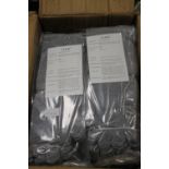 A BOXED QUANTITY OF MEN'S SIZE 10 MIXED FIBRE GLOVES