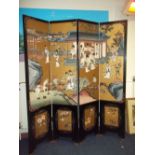 A JAPANESE SCREEN, ROOM DIVIDER