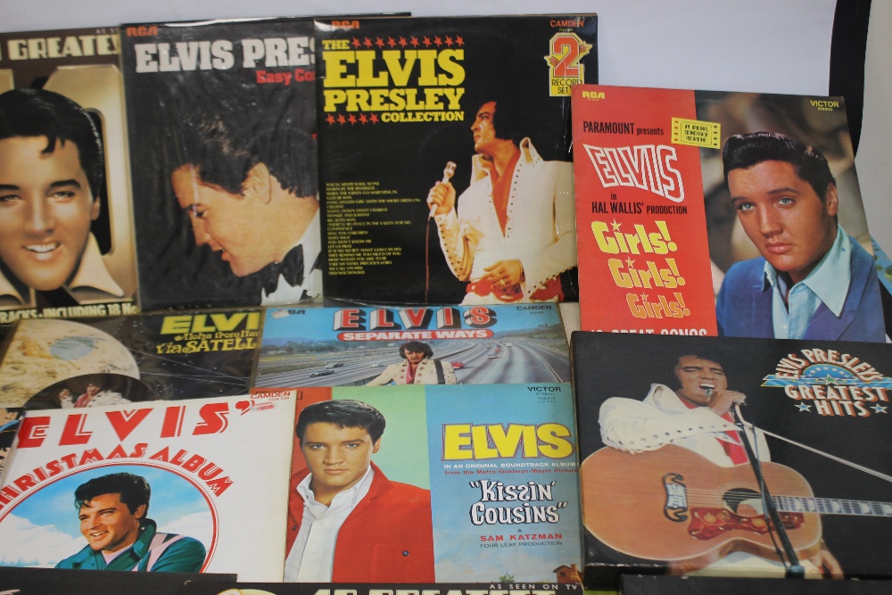 TWENTY-SIX ELVIS PRESLEY LP RECORDS together with two Elvis boxed sets of six albums - Image 3 of 5