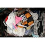 A LARGE QUANTITY OF ASSORTED CLOTHES