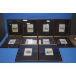 A COLLECTION OF REPRODUCTION FRAMED AND GLAZED PRINTS 'UNIFORM OF THE BRITISH INFANTRY AND