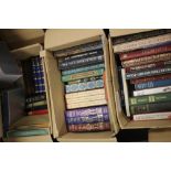 THREE BOXES OF FOLIO SOCIETY BOOKS